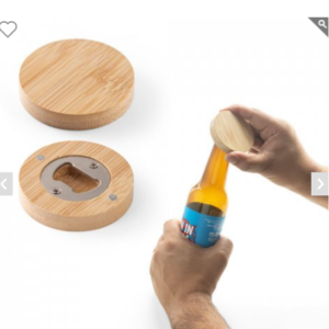 Abridor em Bambu com Imã para Fixar em Superfícies